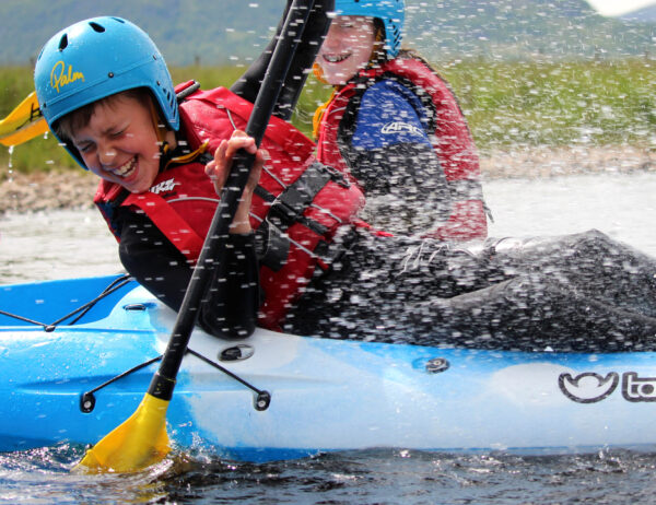 River kayak Cairngorms trip