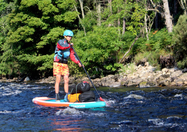 SUP river trip in Aviemore & the Cairngorms